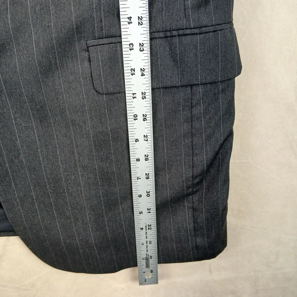 Jos A Bank 44XL Mens Sport Coat Jacket Charcoal 22x35 44 XL